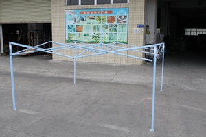 Outdoor Light Blue Four-season Portable Folding <b>Tent</b> 2.5X5M Steel <b>Frame</b> Easy Fold for Commercial Advertising - Product Image 2