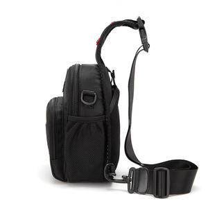 户外防水牛津面料时尚运动设计男士拉链斜挎包 - Product Image 3