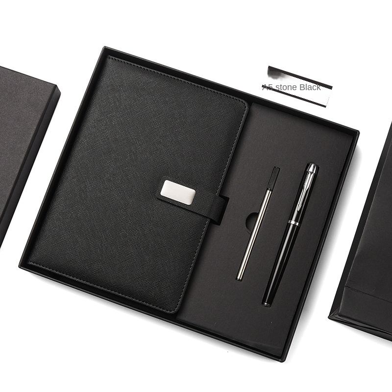 Obsidian Black (stylo signature + recharge) coffret cadeau