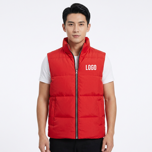 Chaleco Acolchado Personalizado para Hombre 2026, Chaleco Ligero sin Mangas, Chaqueta de Plumón para Invierno, Chaleco de Trabajo Acolchado - Product Image 1