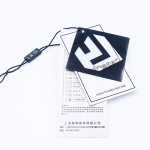 Custom Embossed Hang <strong>Tags</strong> with Colored Paper Design Luxury Textured <strong>Material</strong> for Garment Industry and Fashion Accessories - Product Image 3