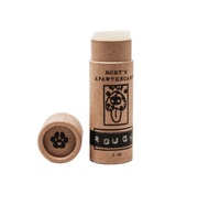Récipients cosmétiques écologiques biodégradables Push up Déodorant Stick Tube de papier Tubes de rouge à lèvres Lip Blam