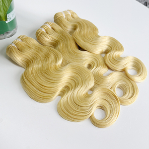 Lots de Cheveux Humains Blonds Ondulés 613 Sans Enchevêtrement Sans Perte Prix Usine - Product Image 2