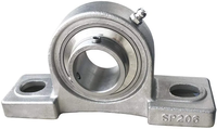 Palier à semelle en acier chromé UCP 208-212, boîtier en fonte, longue durée de vie, OEM/ODM, précision P0-P6, température maximale 250°C, agricole