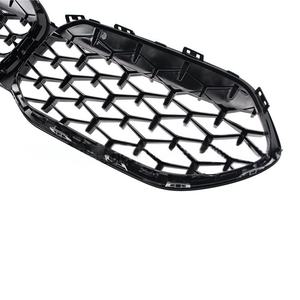 Lona 2020 + kisi Bumper depan BMW <span class=keywords><strong>2</strong></span>, berlian ginjal penuh hitam krom untuk BMW <span class=keywords><strong>2</strong></span> Series F44 2020 + - Product Image 3