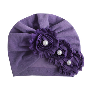 Accesorios <span class=keywords><strong>de</strong></span> Ropa <span class=keywords><strong>para</strong></span> Bebés Unisex con Flores, Gorros <span class=keywords><strong>de</strong></span> <span class=keywords><strong>Turbante</strong></span> <span class=keywords><strong>para</strong></span> Niños Pequeños, Gorro con Lazo Anudado, 19-24 <span class=keywords><strong>Meses</strong></span>, Poliéster, Primavera Otoño - Product Image 5