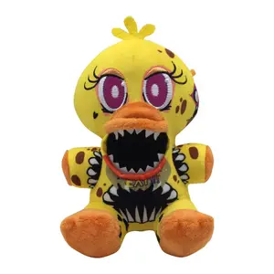 LINDA Sundrop Fnaf Figuren-Spielzeugsammlung Spielzeugset für Spielfans Jungen und Mädchen Sonne und Mond gefüllte Tiere