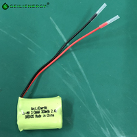 300mah 1/3aaa 2/3aaa Ni Mh 2.4v Batterie Pack Nimh 1/2aaa 250 Mah