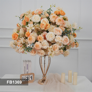 ลูกบอลดอกไม้ประดิษฐ์คุณภาพสูงหรูหราสำหรับตกแต่งโต๊ะงานแต่งงาน - Product Image 2