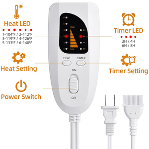 Calentadores de Pies Eléctricos Reutilizables para Oficina, Calentadores de Piernas para Debajo del Escritorio, Calentadores de Pies Eléctricos para Hombre y Mujer - Product Image 3