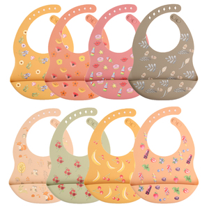 ชุดจานชามซิลิโคนสำหรับเด็กพกพาแบบพิมพ์ลายเอง 9 ชิ้น - Product Image 2