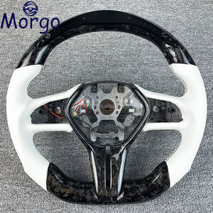 Amélioration intérieure de bouton de klaxon de volant en cuir de conception de course en Fiber de carbone personnalisée pour <span class=keywords><strong>Infiniti</strong></span> Q50 Q50L Q50S Q60 - Product Image 5