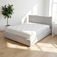 Matelas fin hybride ressort mousse doux haut fiable, imperméable lavable avec technologie fraîcheur