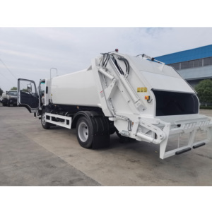 Chất lượng cao 8 m3 rác chuyển xe tải di động nén Xe tải rác - Product Image 5