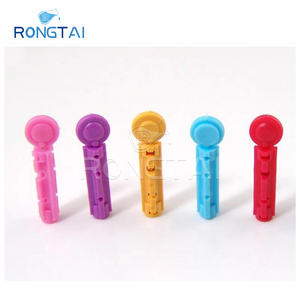 RONGTAI 33G Fabrication de lancette sanguine Capillaires Lancette sanguine Chine Stérilance Soft Twist Lancettes - Product Image 5