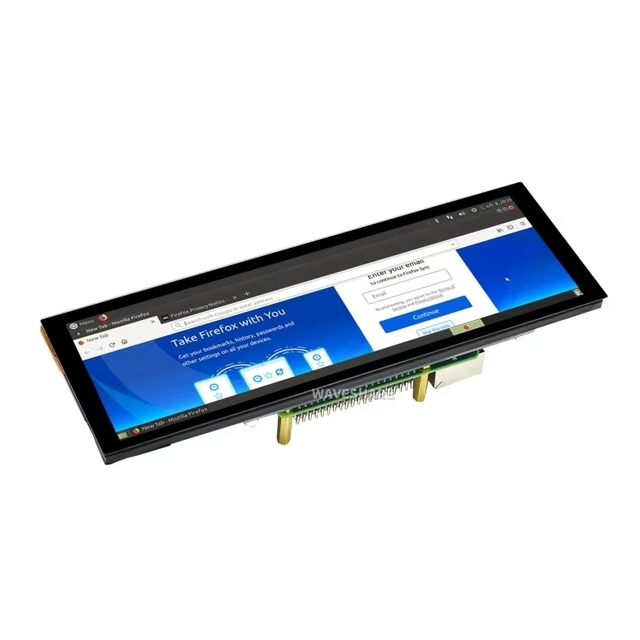 ZYSY 7.9inch Capacitive Touch Screen LCD, 400X1280, HD, IPS, Toughened Glass Cover