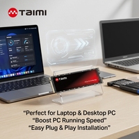 Taimi M.2 NVMe PCIe 3.0 SSD 256 Go Prêt à l'emploi Disque SSD Interne pour Ordinateur Portable de Jeu et PC de Bureau – Expédition Express