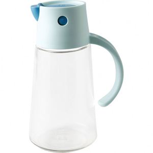 Dosificador de Aceite y Vinagre de Cocina de Plástico PP Colorido con Jarra de Vidrio de 550 ml a Prueba de Fugas - Product Image 5