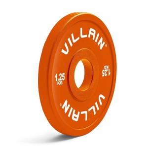 Plaques <span class=keywords><strong>de</strong></span> poids en caoutchouc fractionnelles VILLAIN Fitness OEM Deluxe <span class=keywords><strong>2</strong></span> pouces <span class=keywords><strong>KG</strong></span> ou LB, plaques <span class=keywords><strong>de</strong></span> poids ajustables pour l'entraînement olympique - Product Image 4
