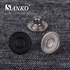 SANKO di alta qualità personalizzare logo in lega di metallo diversi tipi di Jeans pulsante per l'abbigliamento - Product Image 1