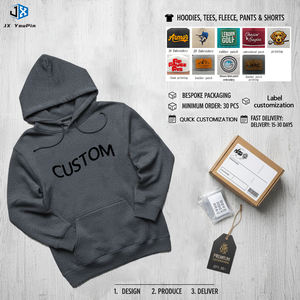 Sweat-shirts pour hommes à col montant avec fermeture éclair, logo personnalisé, streetwear, sweats à capuche à fermeture éclair pour streetwear et vêtements de sport - Product Image 6