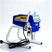 Pulvérisateur de peinture électrique haute performance 3000 PSI 1200W, pulvérisateur sans air portable à débit variable avec motifs de pulvérisation réglables pour le bricolage