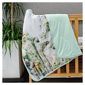 Nouvelle tendance usine personnalisée héritage bébé couettes doux lisse respirant imprimé bambou bébé couvertures pour nouveau-nés - Product Image 6