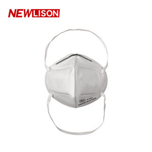 NEWLISON masker KN95 5 lapis kustom putih sekali pakai kualitas tinggi masker wajah Kn95 bukan tenun putih - Product Image 3