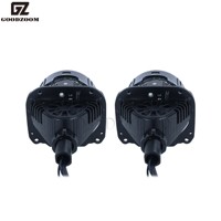 GOODZOOM 100W/120W High Low Beam Mini Bi-led Super Bright 6000K Car Projector Lens Biled 2.5 Inch Bi Led Projector 2.5 "for