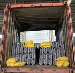 Barrière de sécurité routière en acier à haute résistance, barrière <span class=keywords><strong>anti</strong></span>-collision, sécurité routière, H1W2 - Product Image 2