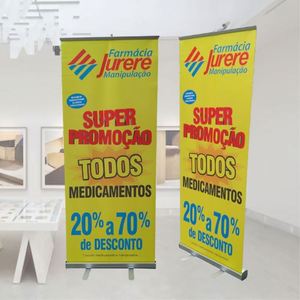 Exhibidores de Pancartas Publicitarias, Soporte para Pancartas Enrollables, Exhibidores de Pancartas Enrollables Portátiles y Retráctiles - Product Image 1