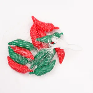 Cubetti di ghiaccio a forma di peperone rosso in plastica all'ingrosso da 12 pezzi riutilizzabili con il prezzo più basso