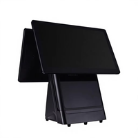 Terminal de point de vente tactile 15,6 pouces OEM/ODM d'usine, caisse enregistreuse de bureau, machine de paiement, système POS Windows avec imprimante