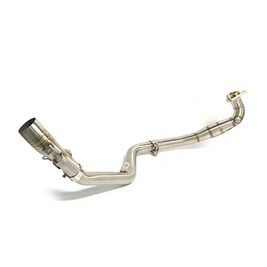 Scooter 304 tuyau avant d'échappement de moto en acier inoxydable pour <span class=keywords><strong>XADV750</strong></span> modifier le tuyau de liaison avant - Product Image 1