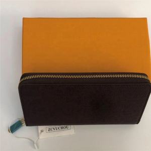 Portafoglio da <span class=keywords><strong>Uomo</strong></span> Semplice, Alla Moda e di Lusso con Molteplici Slot per Tessere, Portafoglio Lungo e <span class=keywords><strong>Pochette</strong></span> con Logo del Brand - Product Image 2