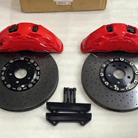Kit de freinage à dix pistons avec disques carbone-céramique pour modification automobile, compatible avec Mercedes AMG G63 E63 GLE GLS G500 Audi RS6 RS7 R8