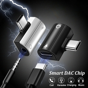 Nouvel adaptateur convertisseur audio USB-C vers <span class=keywords><strong>jack</strong></span> 3,5 mm (AUX) avec <span class=keywords><strong>chargeur</strong></span> rapide 30W pour Samsung, <span class=keywords><strong>iPhone</strong></span> 17, 16, 15, Xiaomi - Product Image 1