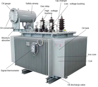Transformateur de distribution de puissance triphasé à double enroulement série S13, niveau 10 kV, pour les entreprises et les zones à forte teneur en poussière