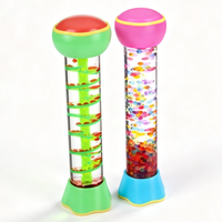 OEM Temporizador Líquido de Dos Colores, de Gran Venta, Sensorial, Visual, con Burbujas, Reloj de Arena, Juguetes Científicos de Gravedad para Actividades de Juego Infantiles