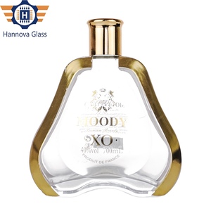 Bouteille d'alcool de 700ml au design personnalisé avec bordure dorée ornée pour le <span class=keywords><strong>cognac</strong></span> XO Premium <span class=keywords><strong>Cognac</strong></span> Spirit avec un bouchon - Product Image 6