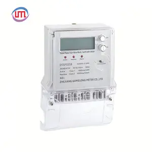 Factory supply three phase four wire kwh energy meter
