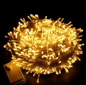 Guirnalda de <span class=keywords><strong>Luces</strong></span> LED de Hadas de 10M para Exterior a Batería para Jardín, Fiestas, Bodas, <span class=keywords><strong>Navidad</strong></span> y Decoración del Hogar, 110V 220V para Árbol - Product Image 4