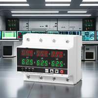 Commutateur de transfert automatique double alimentation ATS 5 affichages 63A80A100A Stabilisateurs de protection contre les surtensions pour courant alternatif