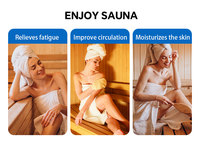 Nouveau design, four à vapeur électrique traditionnel en acier inoxydable de 4,5 kW à commande informatique pour salles de sauna (8-11m)