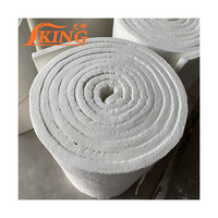 KINGWOOL Couverture isolante en fibre de laine céramique pour four de chauffage Application réfractaire économique