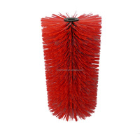 Brosse à rouleau à spirale, pour mélange de fils et de câbles