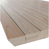 Panneau mural décoratif en bois de pin facile à installer pour la décoration murale intérieure