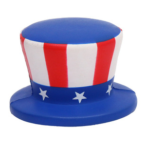 Biểu Tượng Tùy Chỉnh Pu Bọt Chú Sam <span class=keywords><strong>Hat</strong></span> Hình Chậm Tăng Thư Giãn Căng Thẳng Bóng Bóp Khuyến Mại Đồ Chơi Cho Trẻ Em Trai Và Cô Gái - Product Image 1