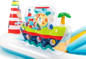 Centro de Juegos Acuáticos Inflable <span class=keywords><strong>Intex</strong></span> 57162 FISHING FUN, 2.18m X 1.88m X 99cm, Tobogán Acuático Inflable - Product Image 5