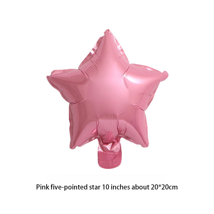 ดาวห้าแฉกสีชมพู